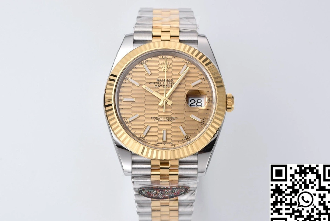 Datejust Gold M126333 Motif Clean Rolex Dial Factory 0406
